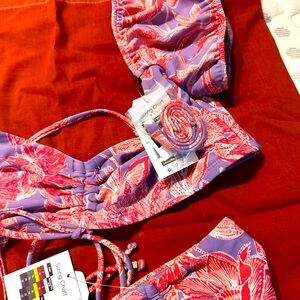 Walmart brand 2 piece swimsuit